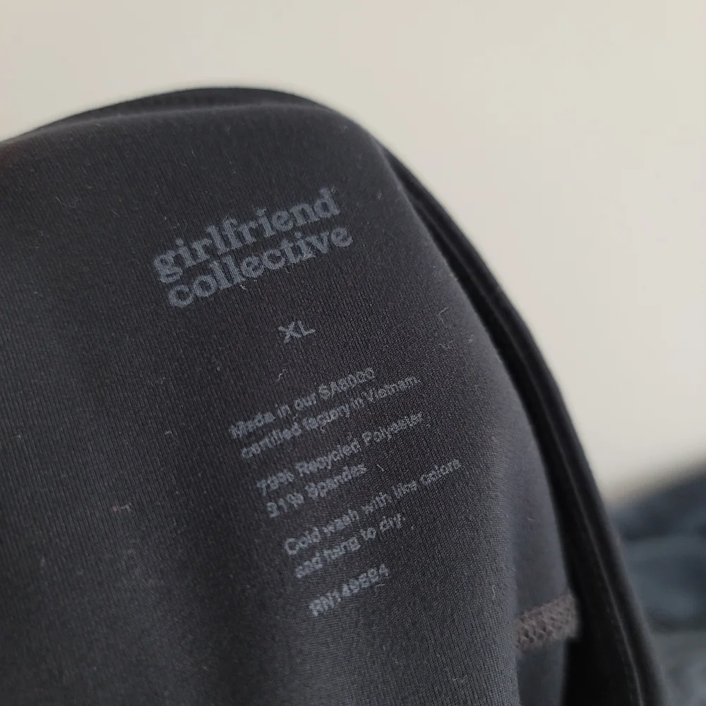 Girlfriend Collective Black Compressive High Rise Leggings - Picture 3 of 9